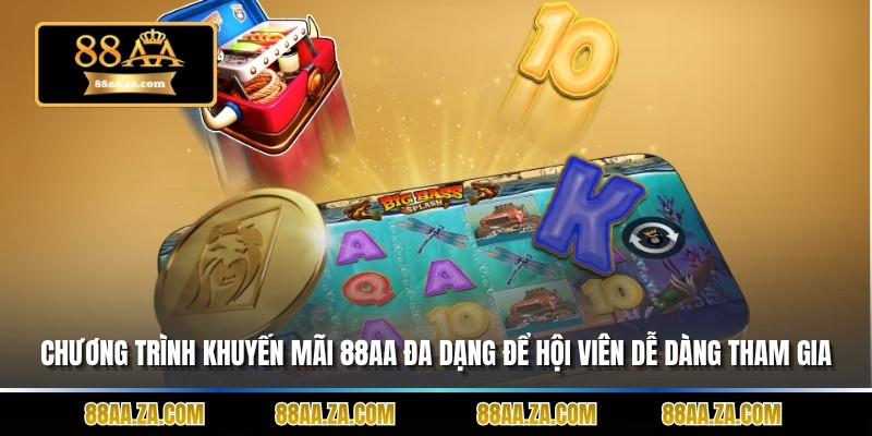 Chương trình khuyến mãi 88AA đa dạng để hội viên dễ dàng tham gia