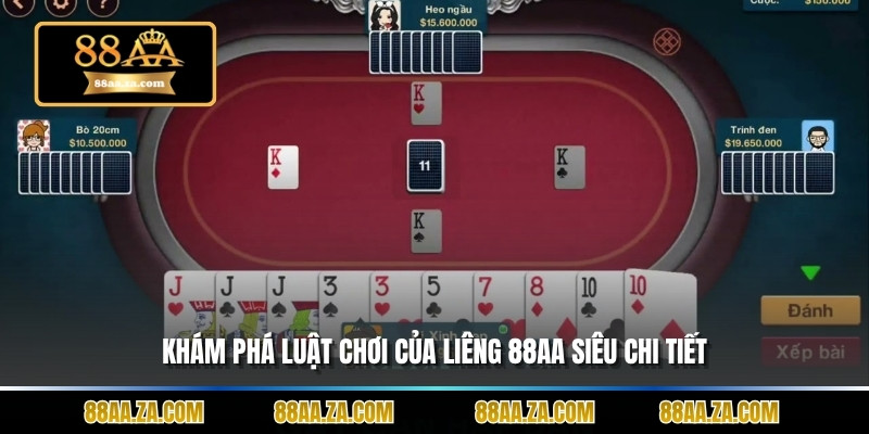 Khám phá luật chơi của liêng 88aa siêu chi tiết