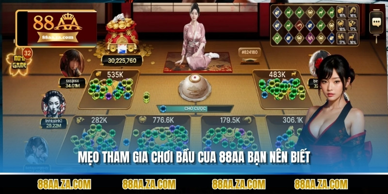 Mẹo tham gia chơi bầu cua 88aa bạn nên biết