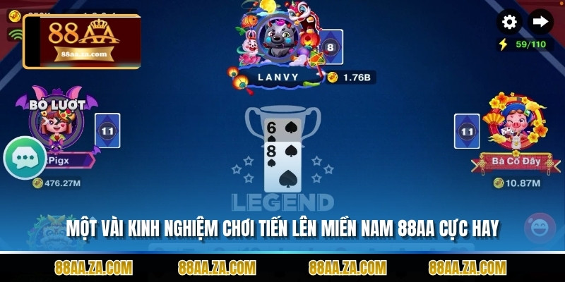 Một vài kinh nghiệm chơi tiến lên miền nam 88aa cực hay